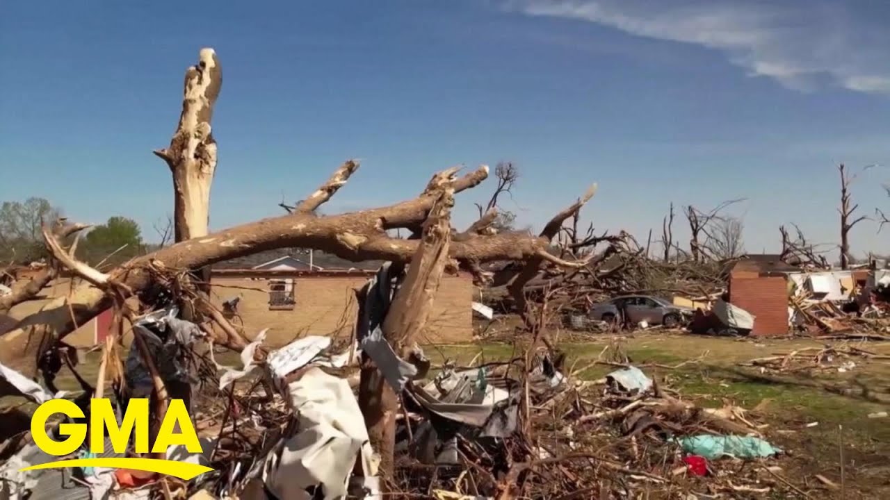 Residents begin cleanup after devastating deadly tornado outbreak - The ...