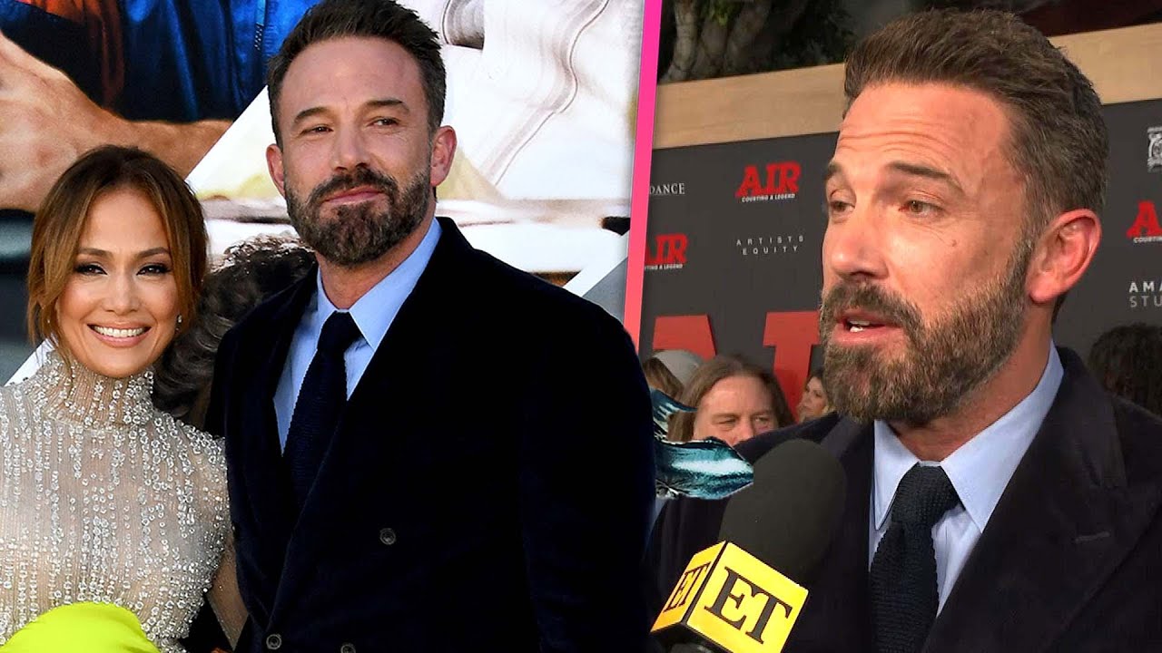 Ben Affleck Praises ‘Brilliant’ Wife Jennifer Lopez at ‘Air’ Red Carpet