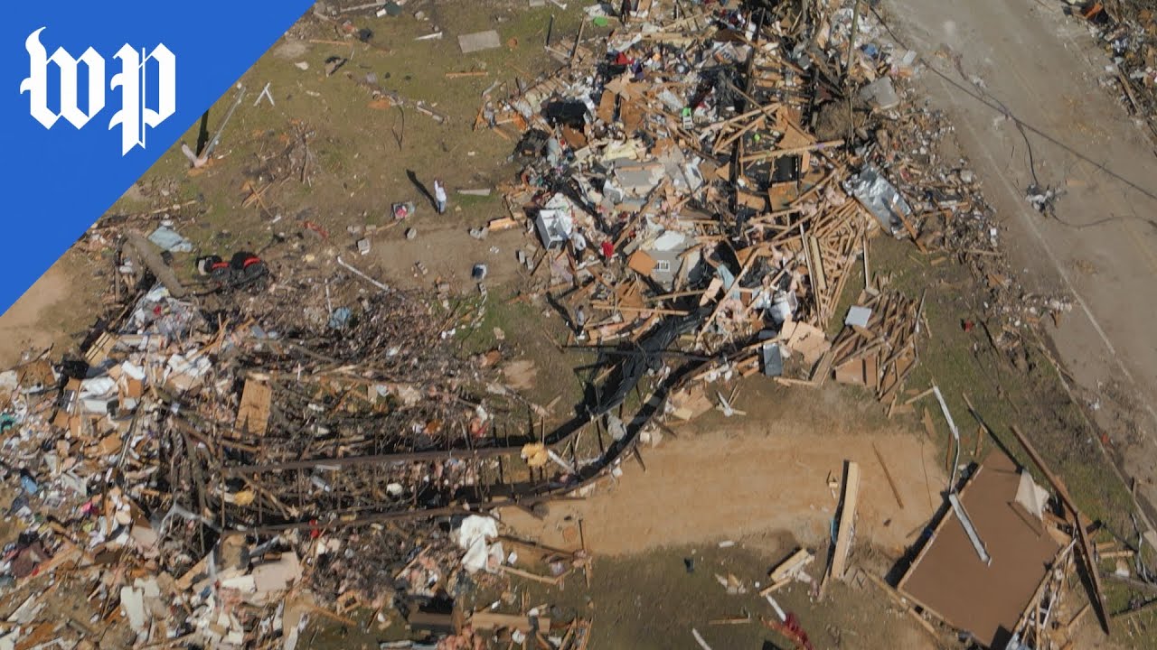 Aerial video shows devastation after Mississippi tornado - The Global ...