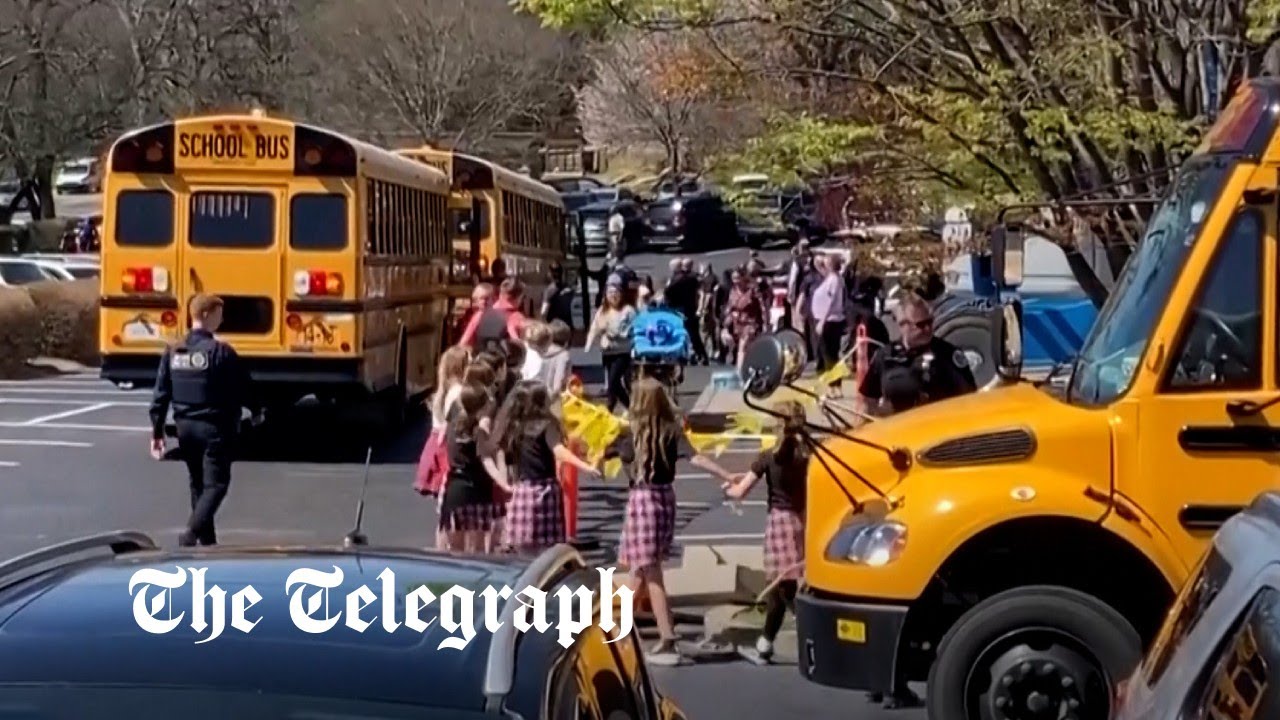 Aftermath of Nashville school shooting that left seven dead - The ...