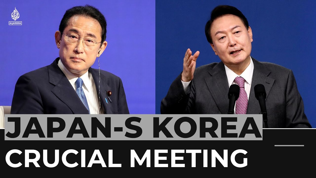 South Korean and Japanese leaders hold their first summit in year - The ...