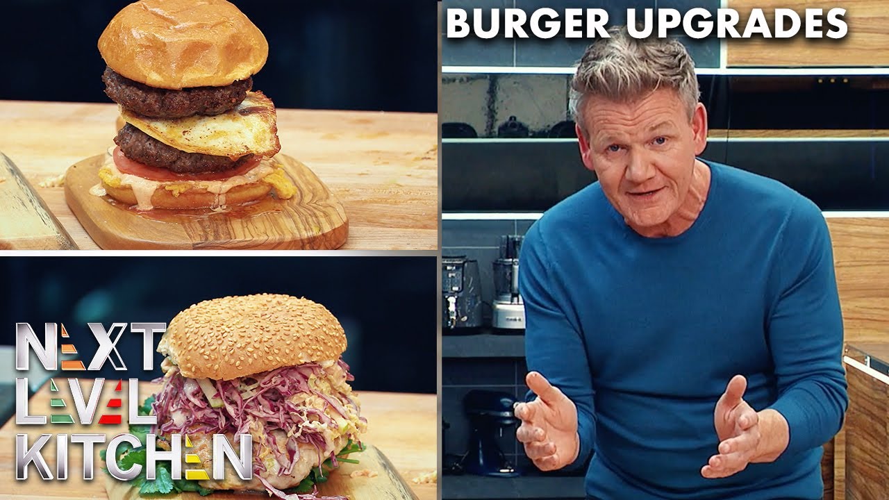 Gordon Ramsay Cooks Up a Stunning Smash Burger | Next Level Kitchen ...