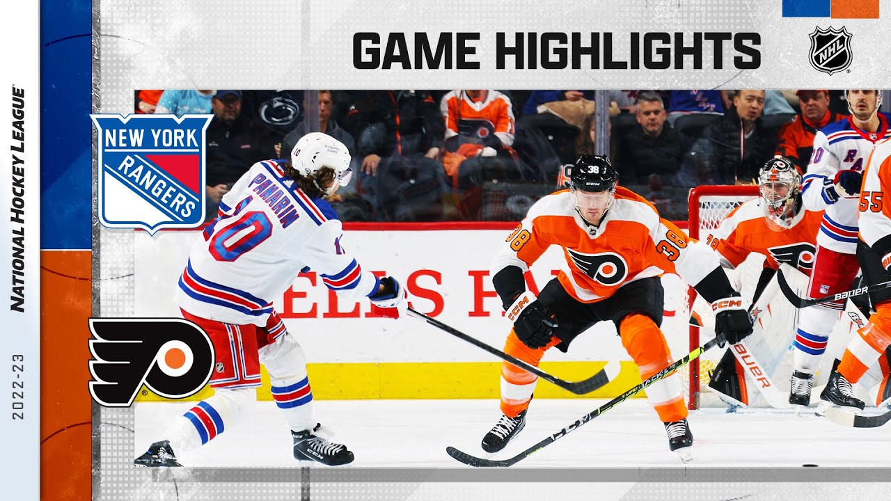 Rangers Flyers 3/1 NHL Highlights 2023 The Global Herald