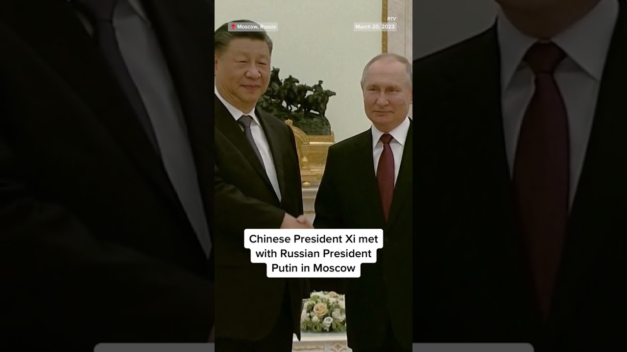 Chinese President Xi Jinping says his visit to #Russia was intended to ...