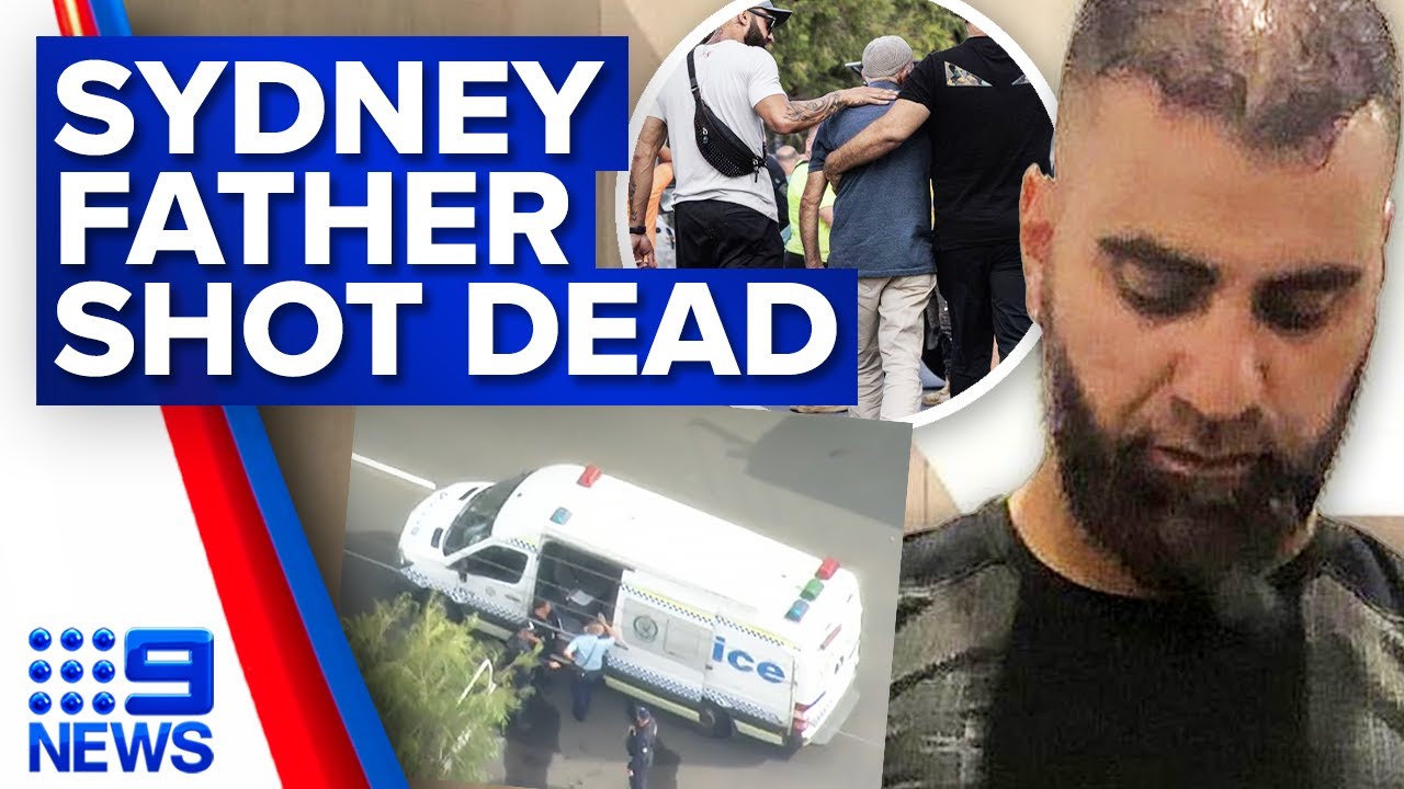 Sydney father shot dead in front of 12-year-old son | 9 News Australia ...