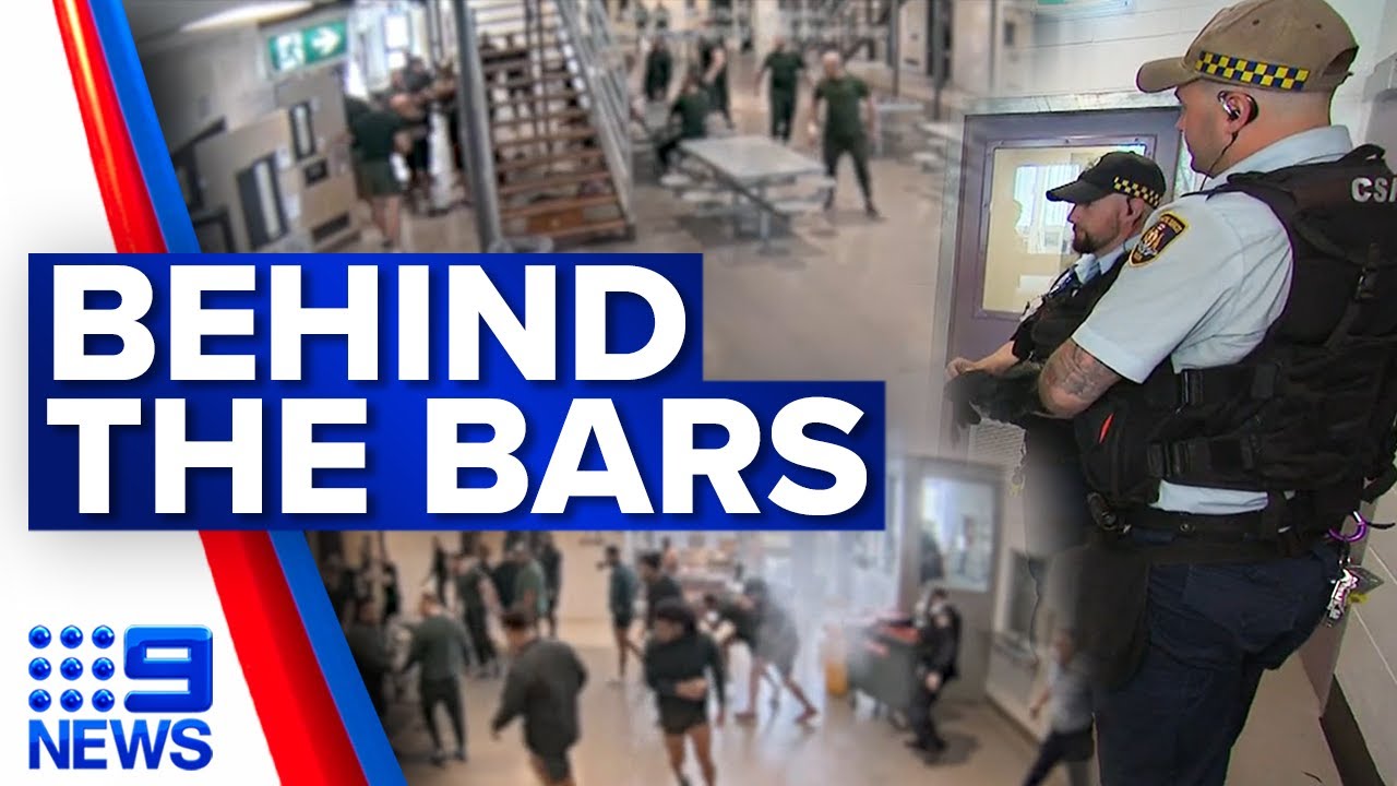 Elite officers tell all inside one of Australia's toughest prisons 9 News Australia The