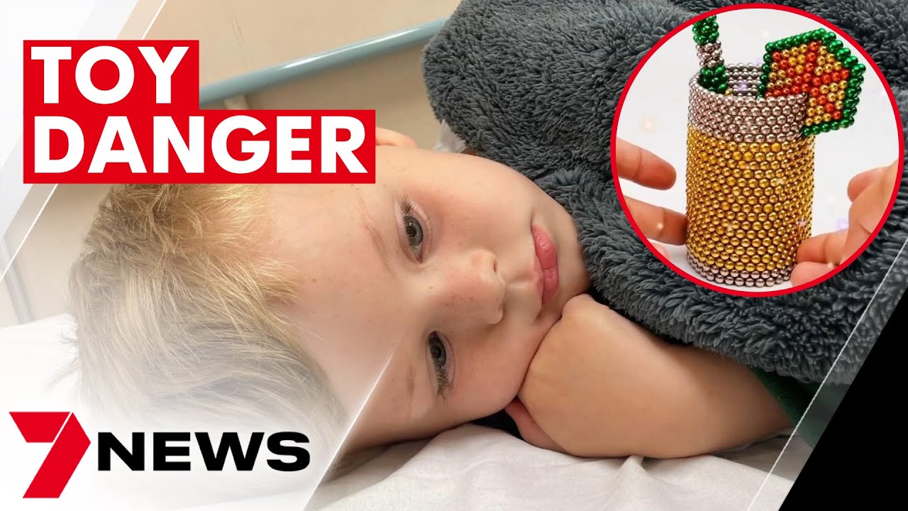 beads banned in Australia but available online are putting young children at risk