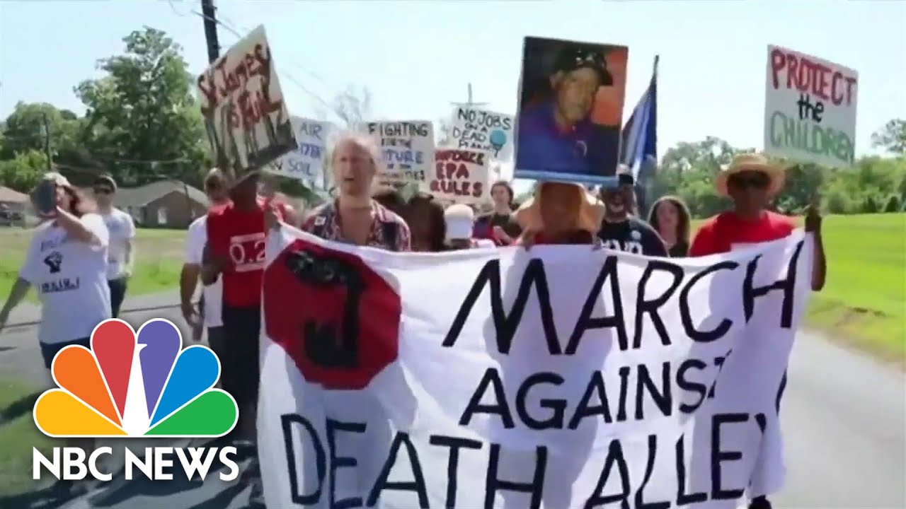 Why are Louisiana kids going to school in an area with dangerous levels