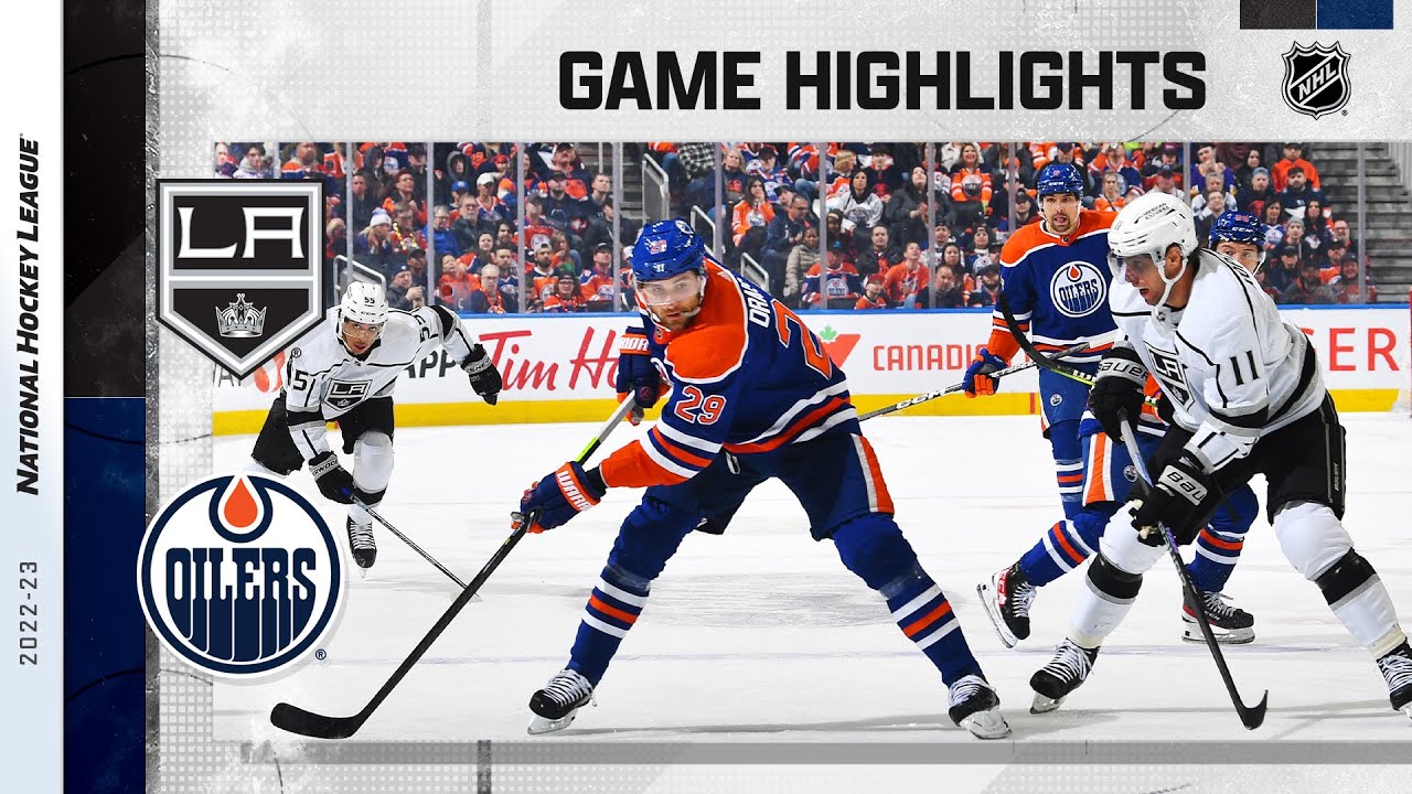 Kings Oilers 3/30 NHL Highlights 2023 The Global Herald