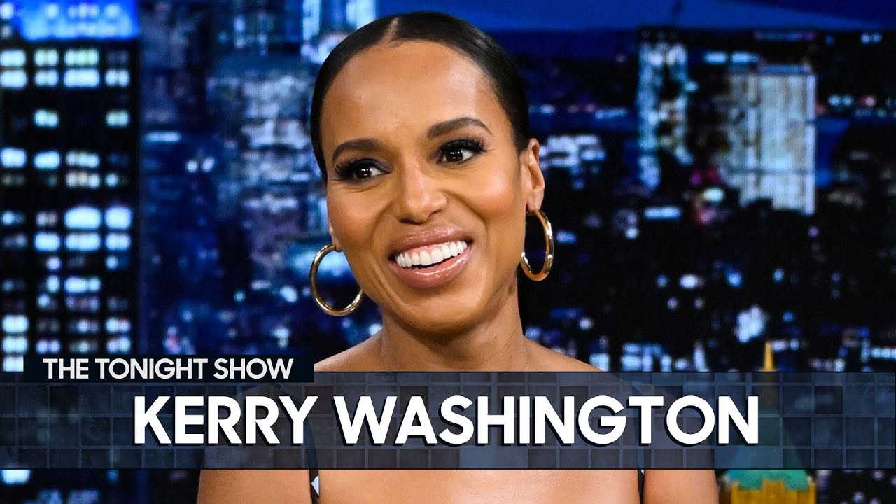 Kerry Washington Felt Like A Diva While Wearing Whitney Houston s Dress kerry-washington-felt-like-a-diva-while-wearing-whitney-houston-s-dress