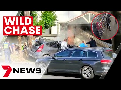 Wild end to a crime spree stretching from Werribee to Moonee Ponds