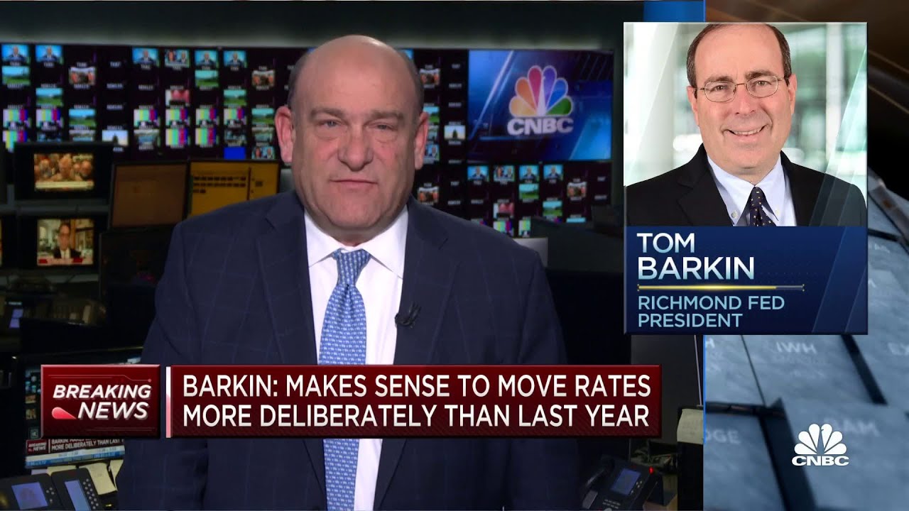 Tom Barkin Richmond Fed Pres. Tom Barkin: No rate cuts for this year - The Global ...