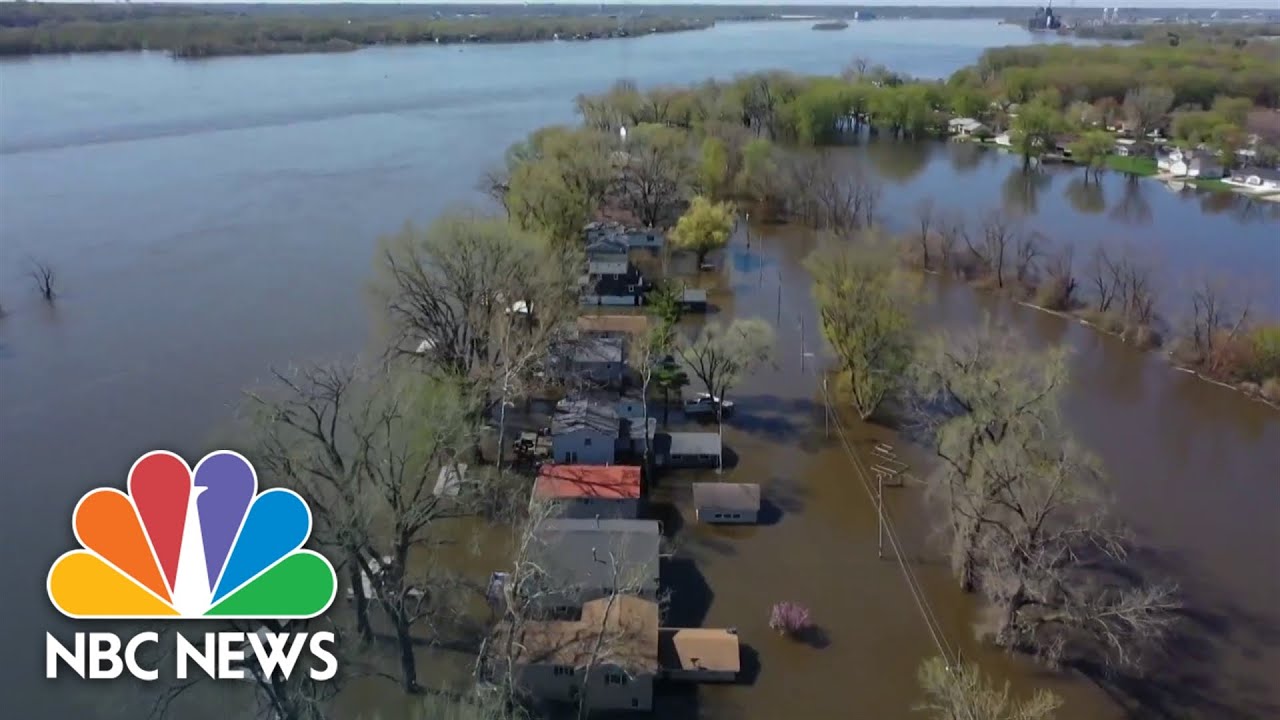 Mississippi river flooding reaches historic levels, swallowing