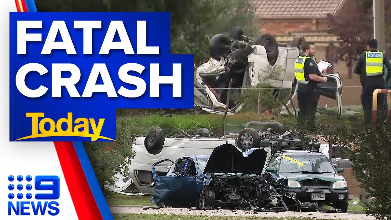 Man Dies In Fatal Car Crash In Melbourne Overnight 9 News Australia