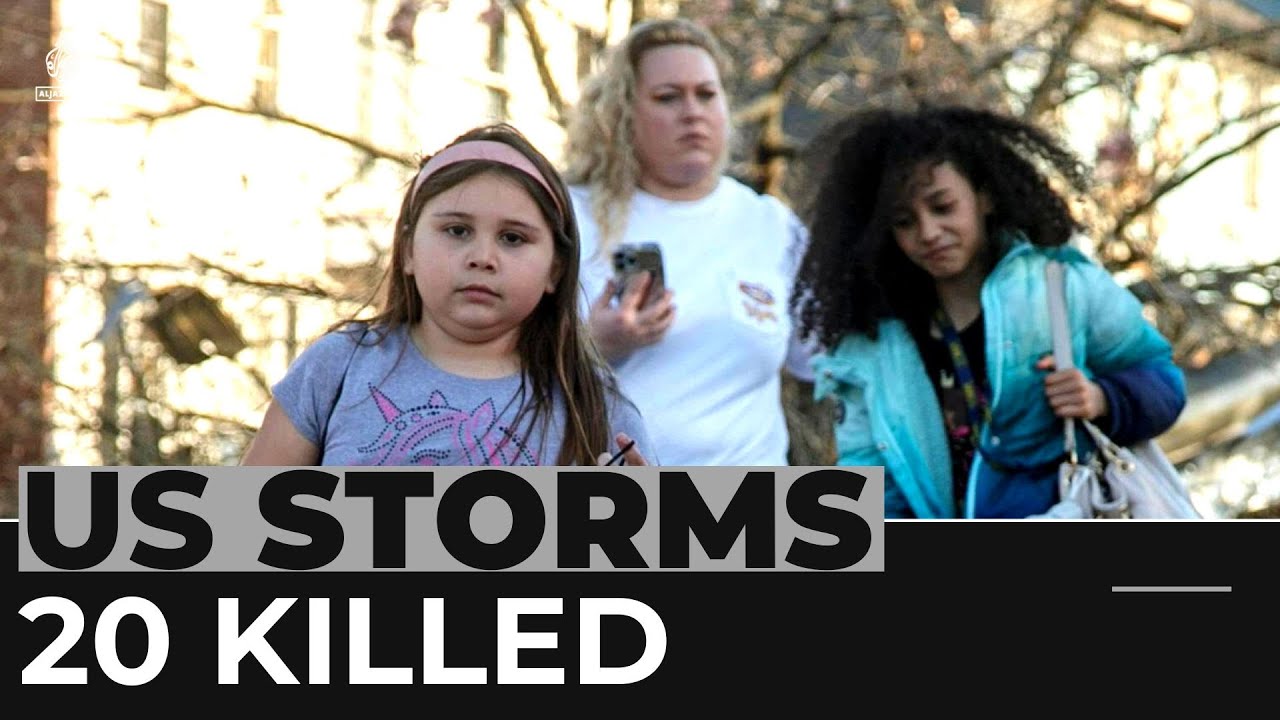 Death toll tops 20 as tornadoes tear through US Midwest and South - The ...