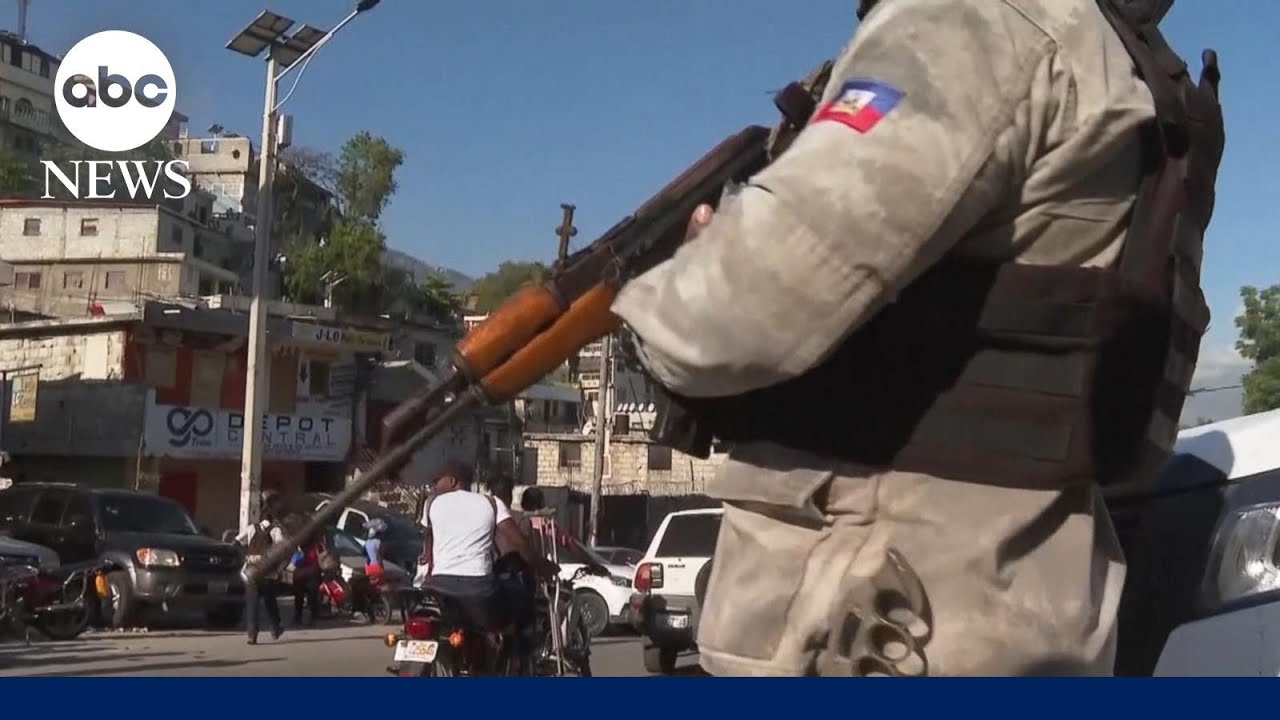 UN estimates gangs now control around 80% of Port Au Prince Haiti
