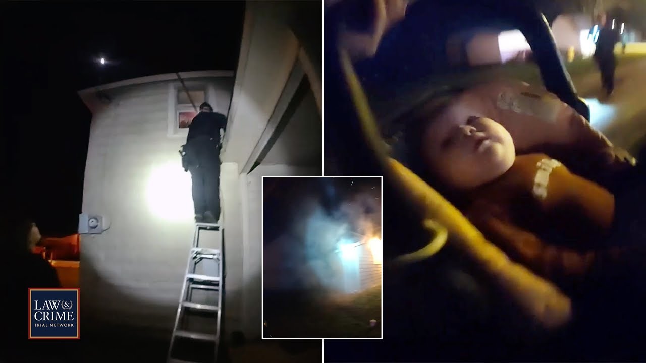 'Please Don't Drop Her' Cops Save Baby, Five Family Members from(02)