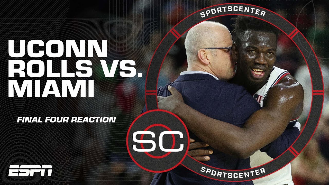 Miami Vs Uconn Reaction The Huskies Looked Like A Dominant Force