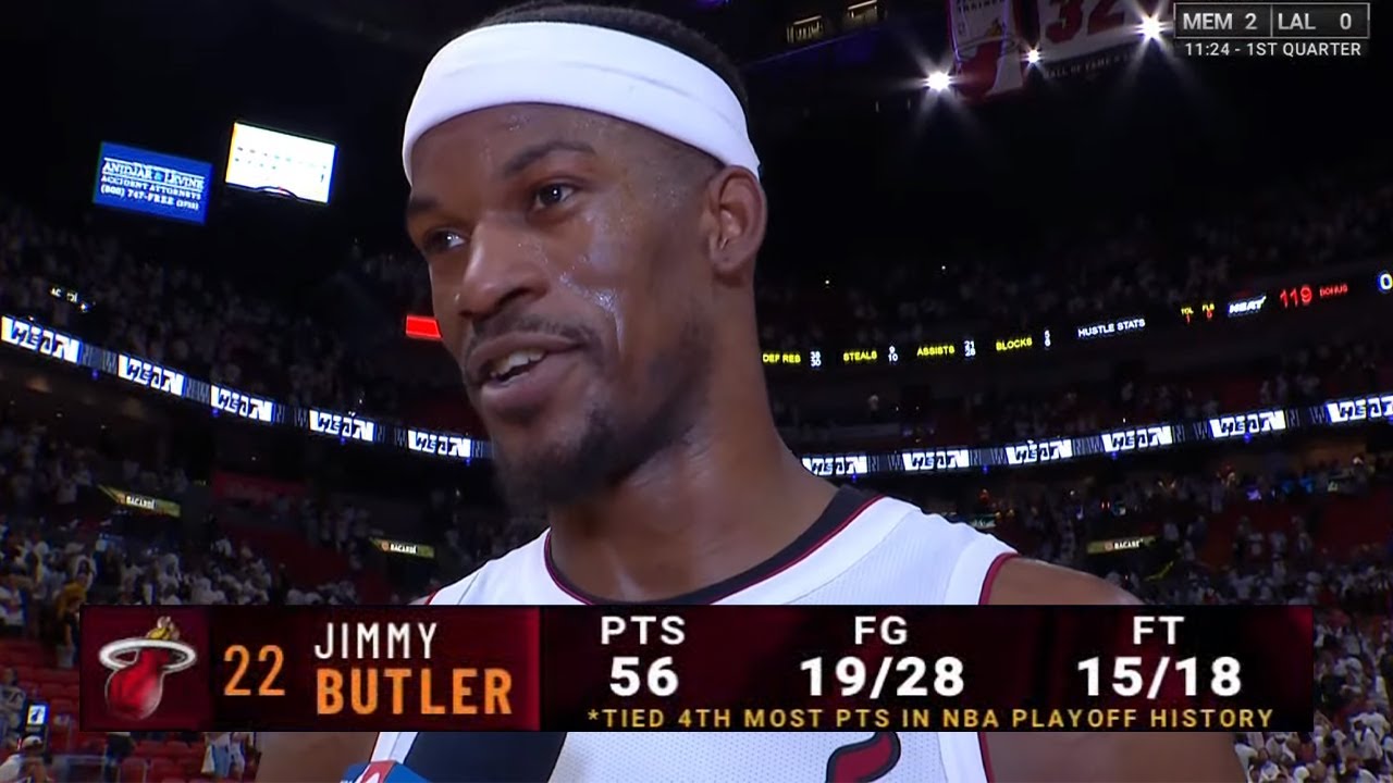 EVERY SINGLE POINT From Jimmy Butler's HISTORIC 56Point Performance! 
