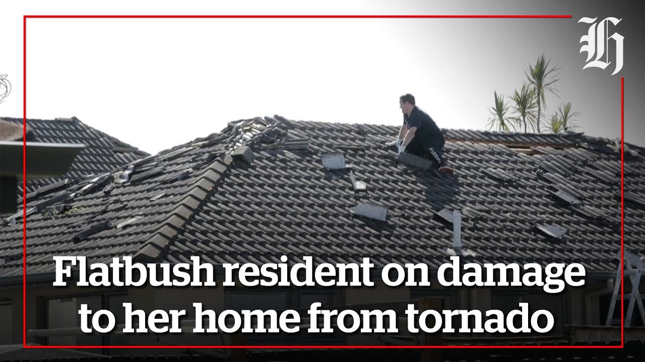 Flatbush resident on damage to her home from tornado