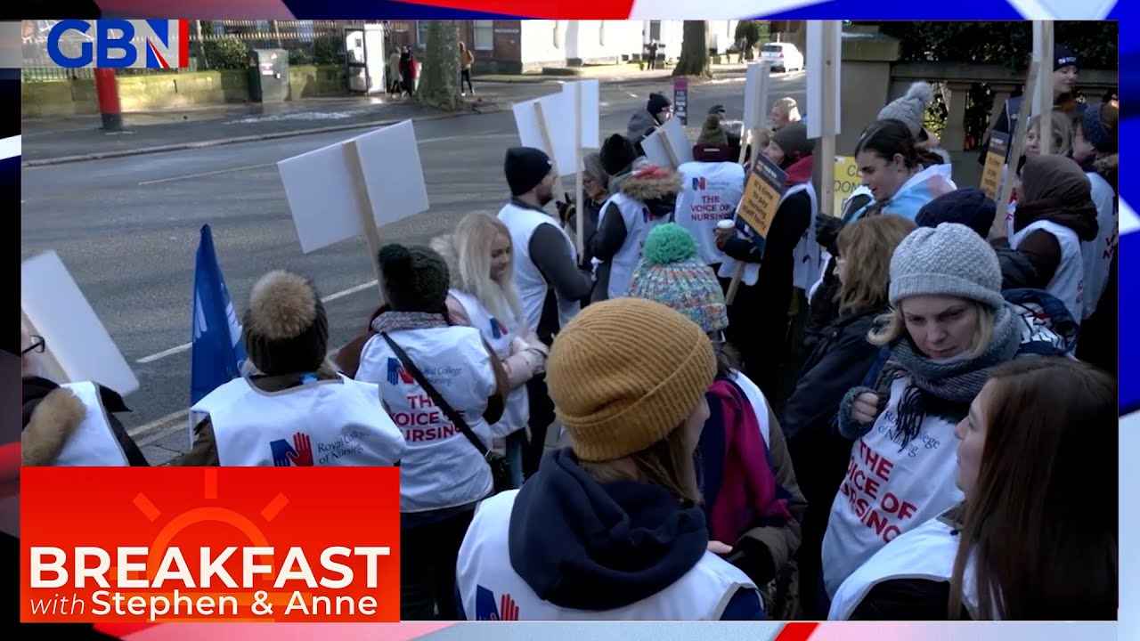 'Nurse strikes could last until WINTER' Will Hollis reports from