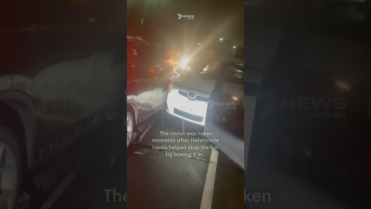 Group of alleged thieves pulled from stolen car by police | 7NEWS - The ...