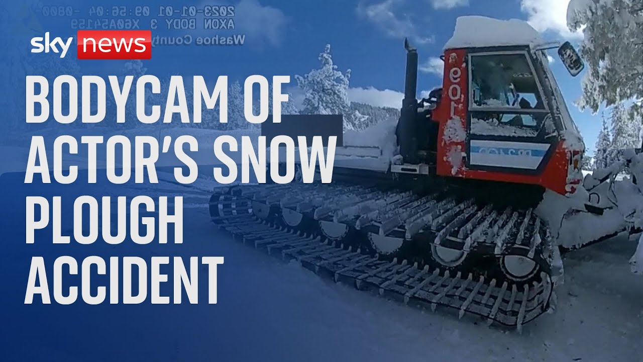 Bodycam footage shows aftermath of actor's snow plough accident The Global Herald