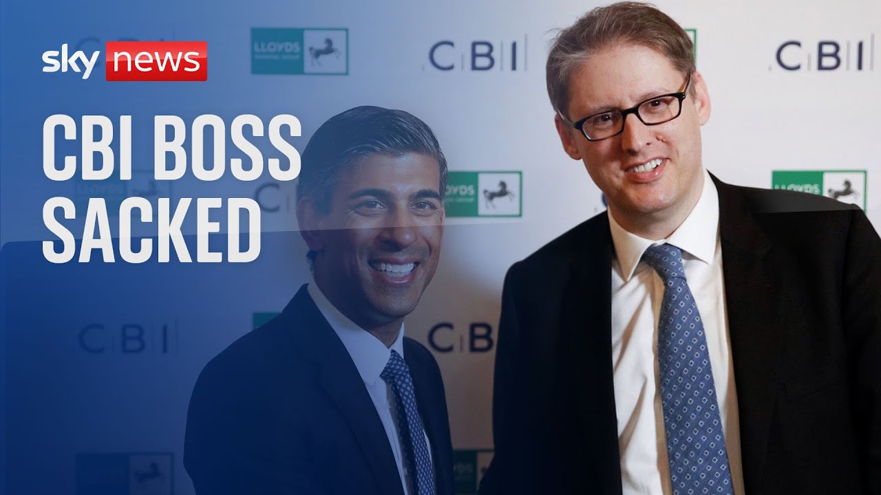 CBI boss Tony Danker sacked over 'conduct at work' - The Global Herald