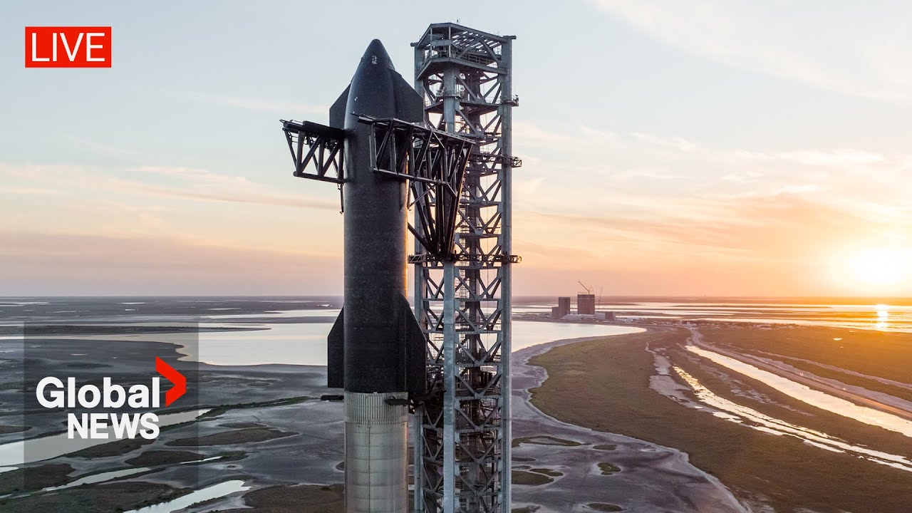 SpaceX Starship set to launch for 1st orbital test flight | LIVE - The ...