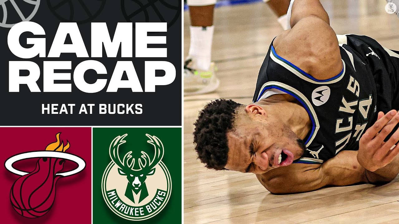 2023 Nba Playoffs Heat Defeat Bucks In Game 1 As Giannis Exits With