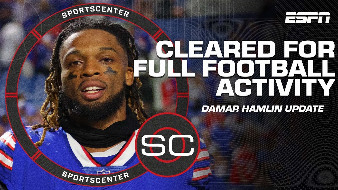 Bills' Damar Hamlin has been cleared to resume full football activities