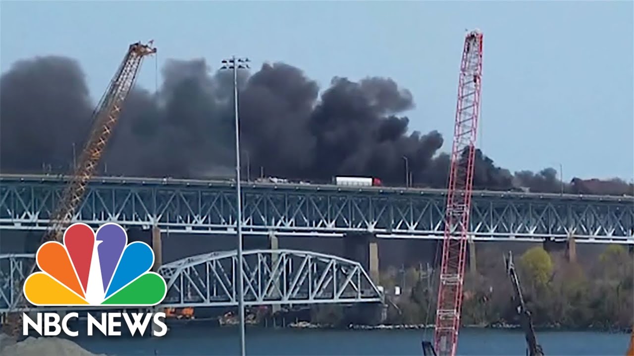 1 dead, several injured in tanker fire on Connecticut bridge The