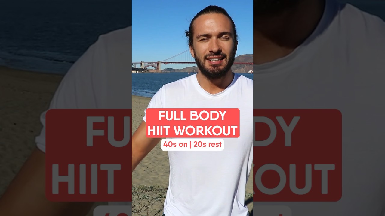 FULL BODY HIIT WORKOUT Joe Wicks in San Francisco workout fitness 