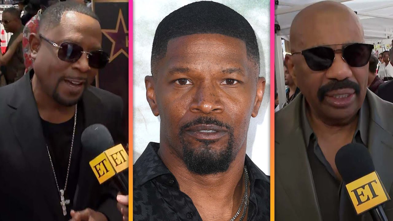 Martin Lawrence, Tracy and Steve Harvey Share Message to Jamie