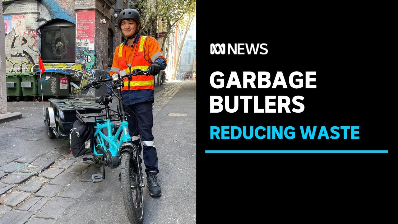 Melbourne's 'garbage butlers' diverting city's food waste from landfill