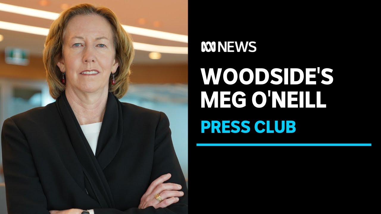 LIVE: Woodside Energy CEO Meg O'Neill addresses National Press Club ...