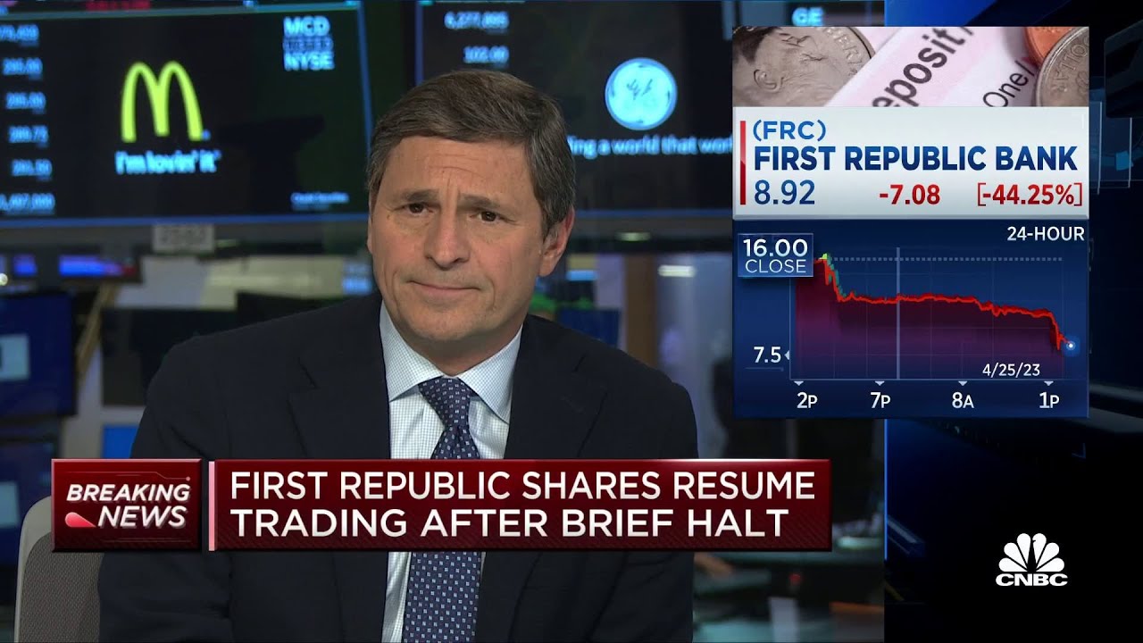 First Republic shares resume trading after brief halt The Global Herald