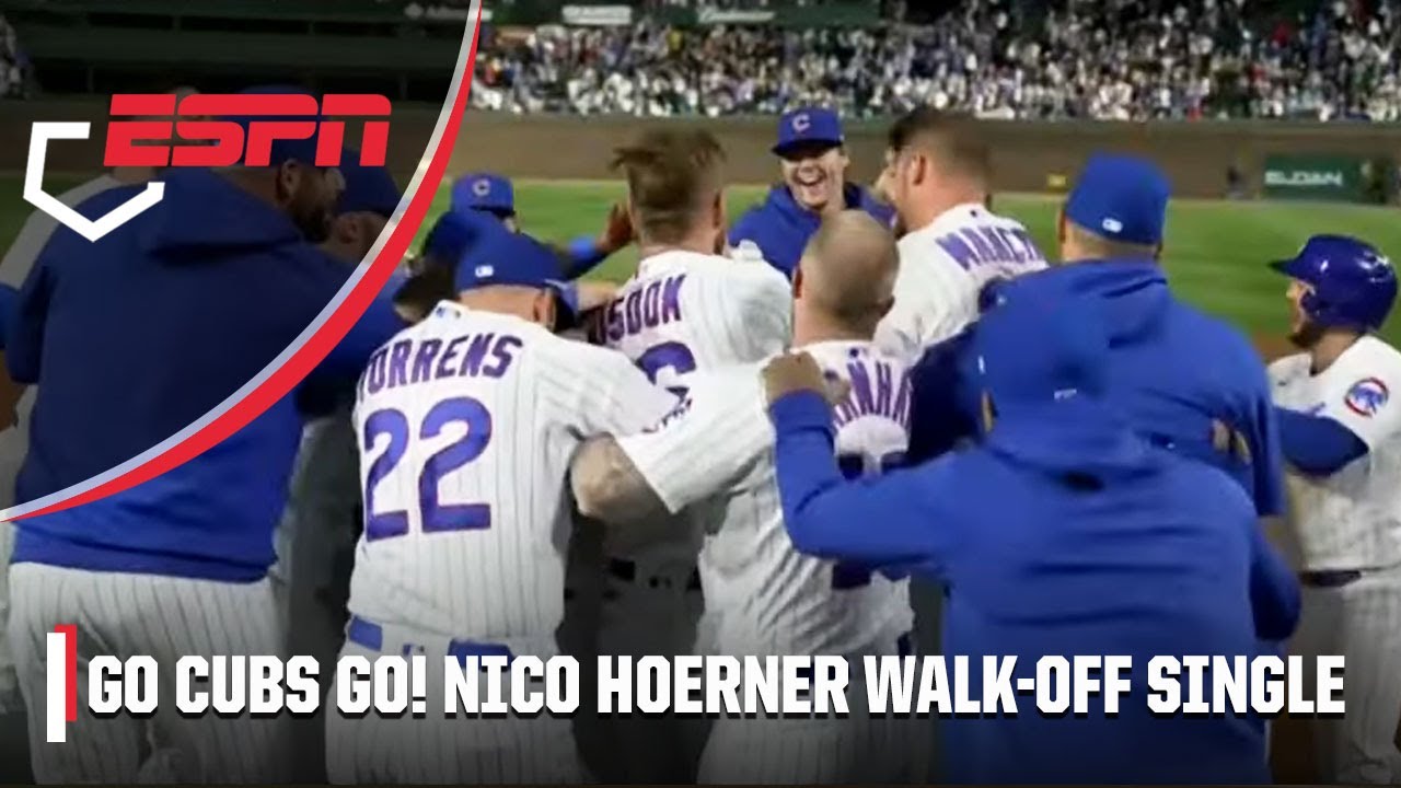 FLY THE W Nico Hoerner Walks It Off For Chicago Cubs In The 10th Fly the w nico hoerner walks it off for chicago cubs in the 10th