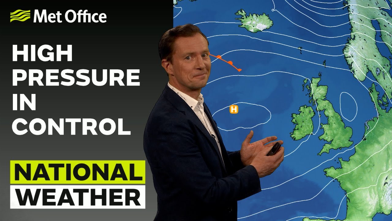 01/05/23 Showers in East, Drier to the West Afternoon Weather Forecast UK Met Office