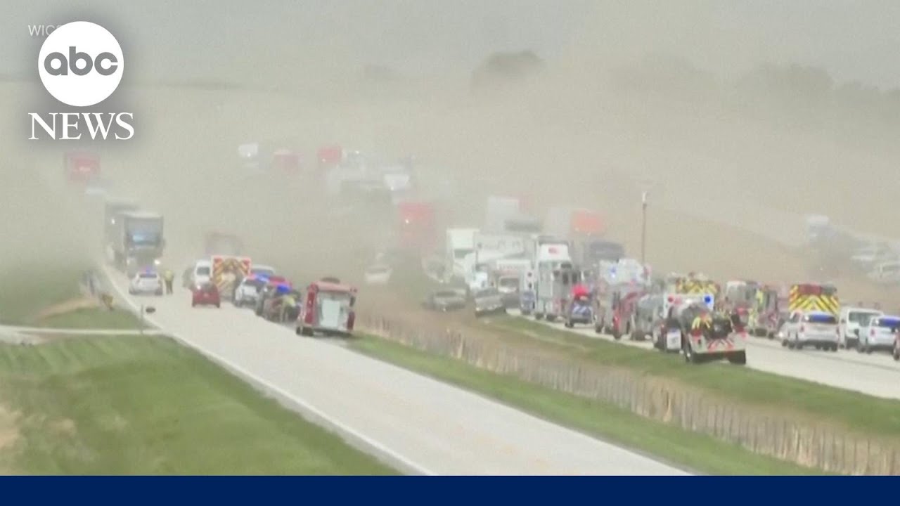 Illinois dust storm causes major car crashes, multiple fatalities - The ...