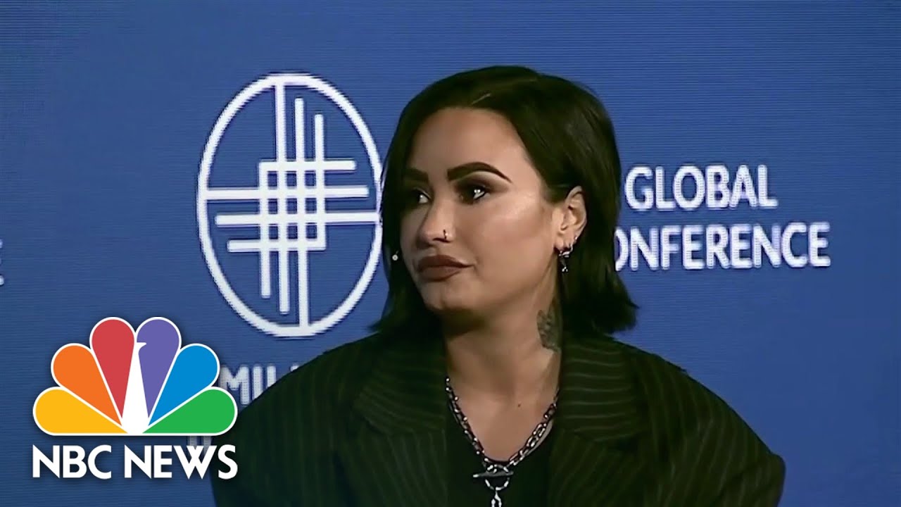 Demi Lovato opens up about her struggles with mental health The