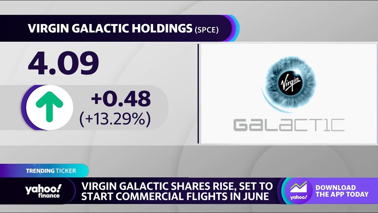 Virgin Galactic stock lifts off ahead of first commercial flight in