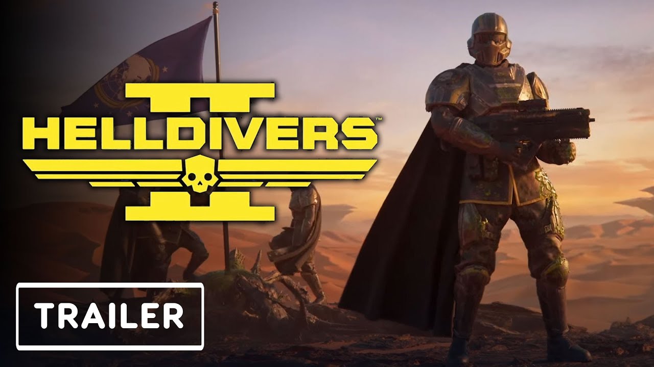 Helldivers 2 Reveal Trailer Playstation Showcase 2023 The Global