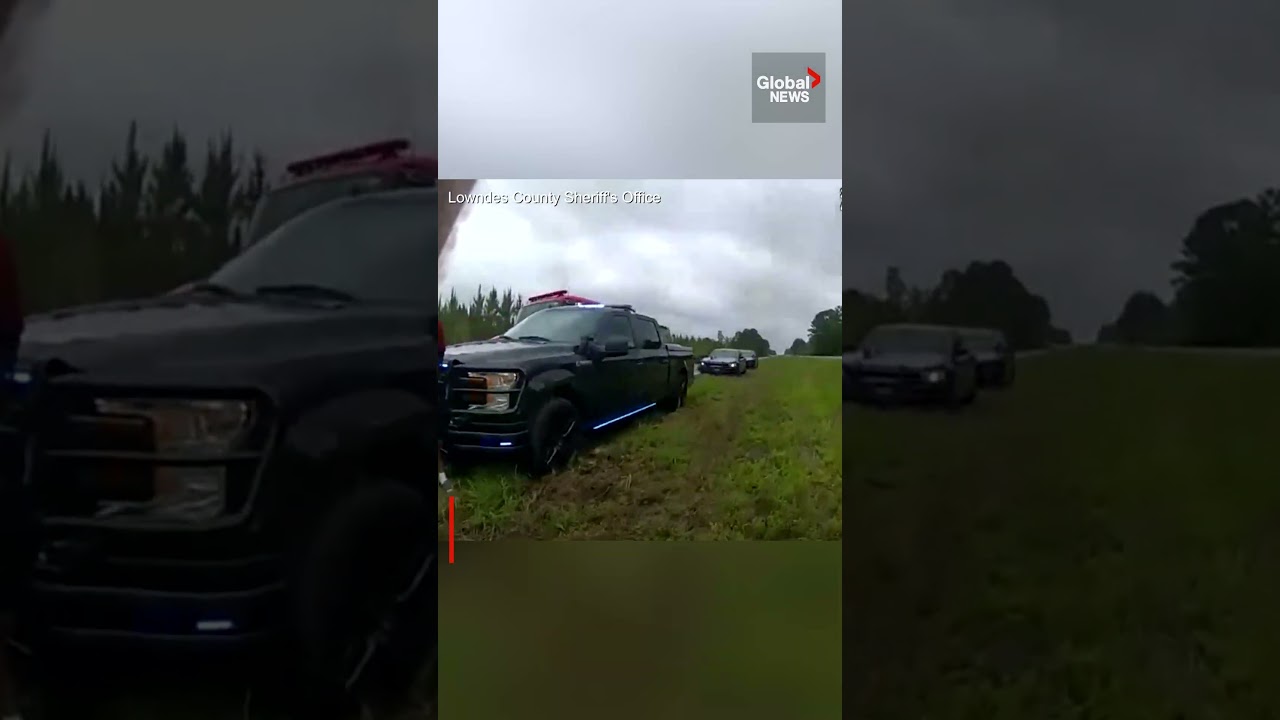 Shocking video shows car going airborne in wild crash The