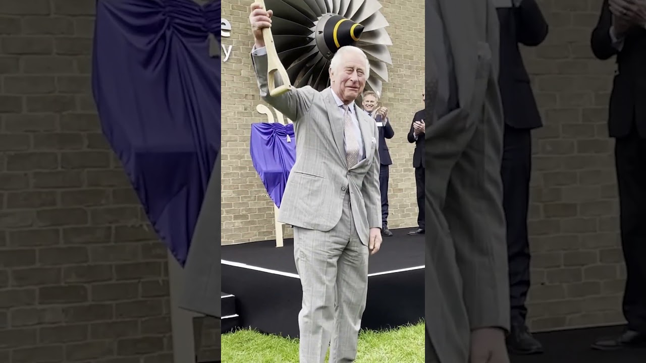 King Charles breaks ground for net zero laboratory in first official