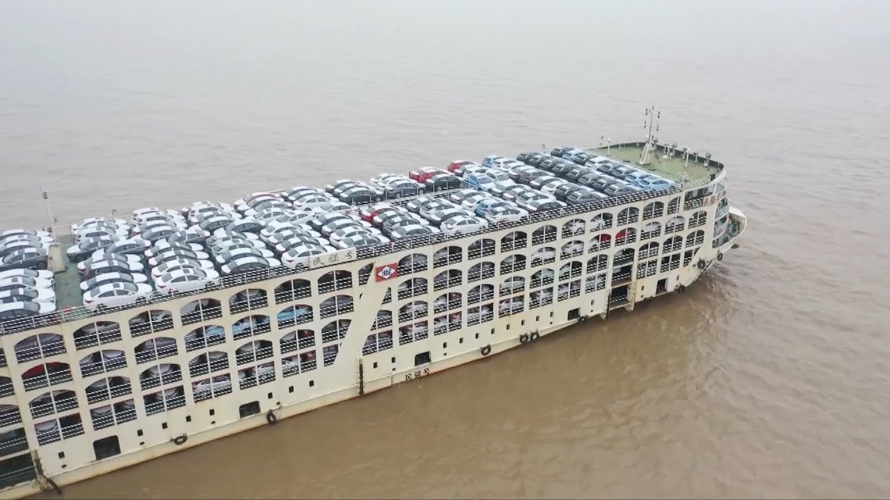 China's largest ro-ro automobile terminal sees export growth - The ...