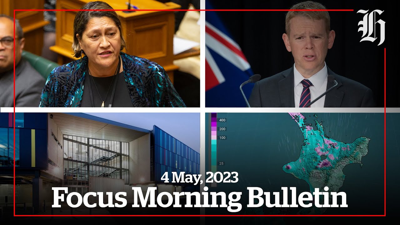 Another atmospheric river, PM Hipkins 'blindsided' & Akl school saying 'stay away'