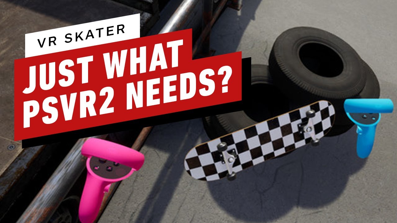 VR Skater Lets You Skate Like a Pro on PSVR2 Without the Pain of