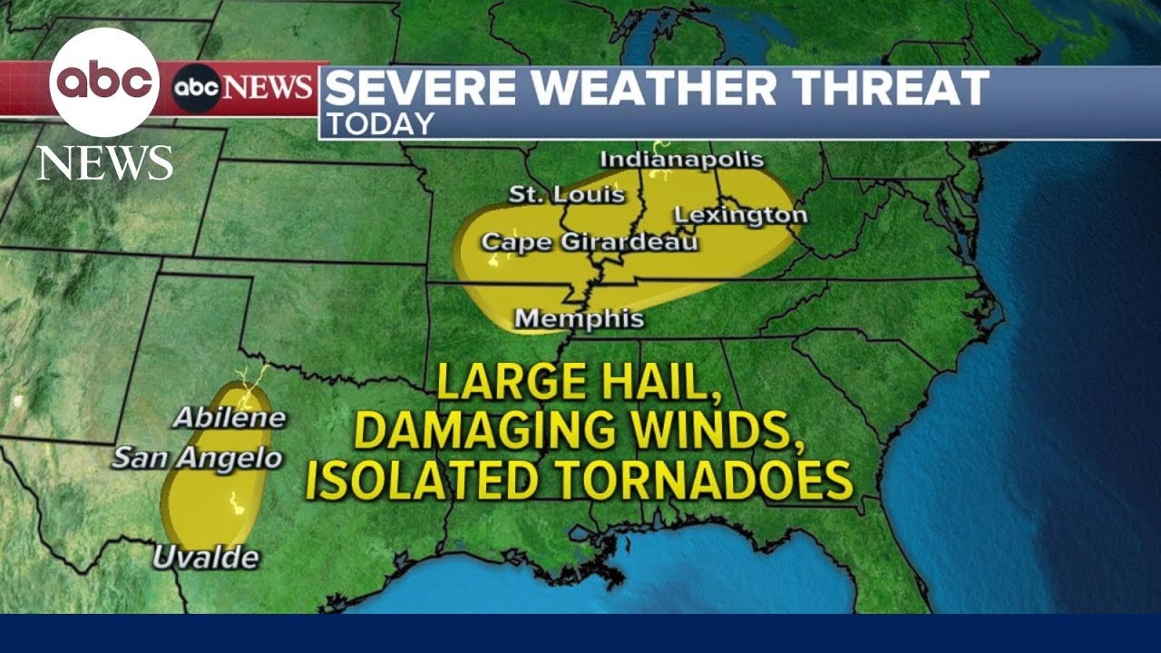 Heartland braces for severe weather after major weekend storms - The ...