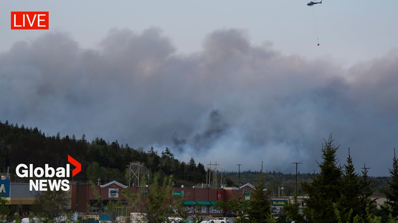 Nova Scotia wildfires Fire officials provide update on fight against 2 massive fires LIVE
